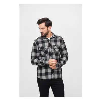 Plaid shirt black/charcoal