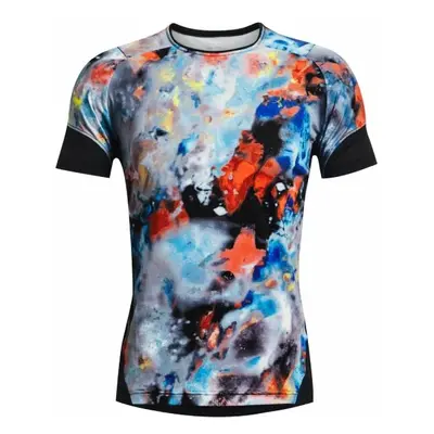 Men's T-shirt Under Armour Rush 2.0 Print SS Concrete