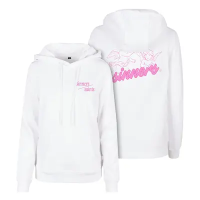 Ladie Sinners Hoody White