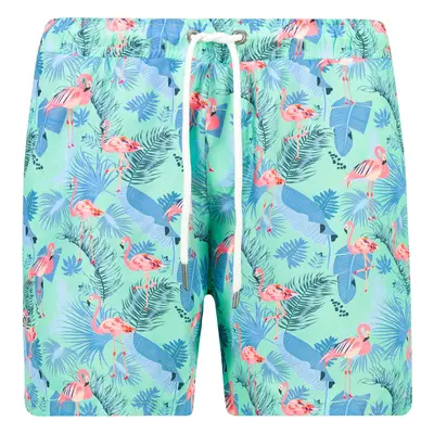 Férfi rövidnadrág Trendyol Tropical Print