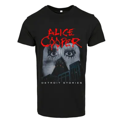 Black Alice Cooper T-Shirt Detroit Stories