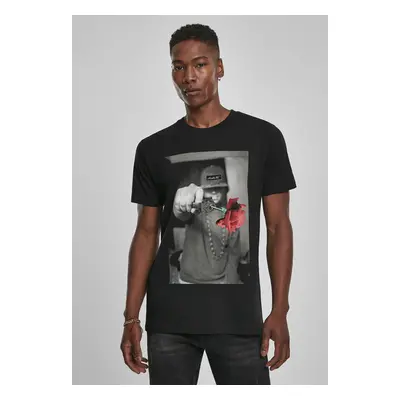 Mister Tee Pistol Rose Tee Black