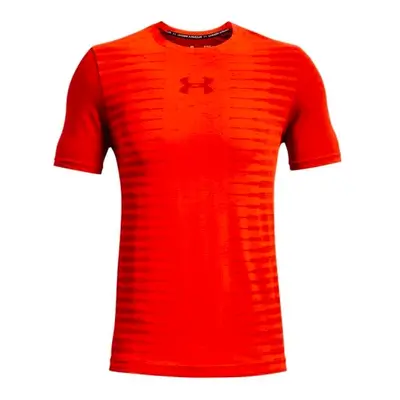 Men's T-shirt Under Armour Seamless Wordmark SS Phoenix Fire