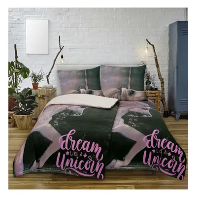 Edoti Cotton bed linen Unicorn