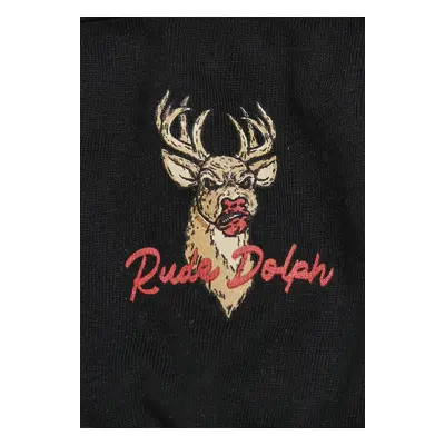 Reindeer Face Mask Black