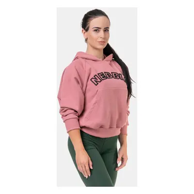 Women's sweatshirt Nebbia Hero Iconic Hero hoodie old rose