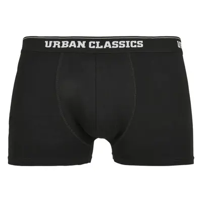 Organic Boxer Shorts 2-Pack Detail aop+black