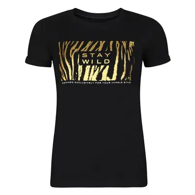 Women's t-shirt nax NAX GAMMA black