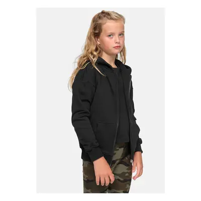 Girls' Bio Terry Zip Hoody Black