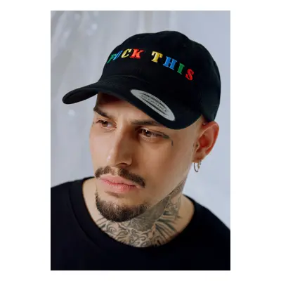 Fuck This Dad Cap Black