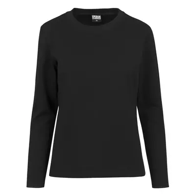 Women's Athletic Interlock Crewneck Black