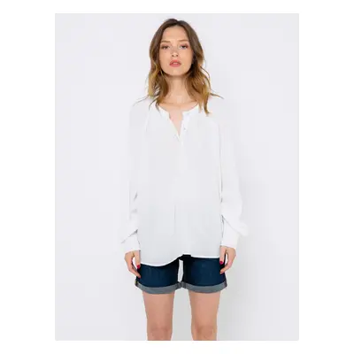 White loose blouse CAMAIEU - Women