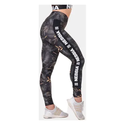 Women's Nebbia High-waist performance leggings volcanic black