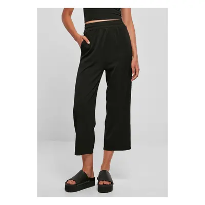 Women's straight leg Culotte black