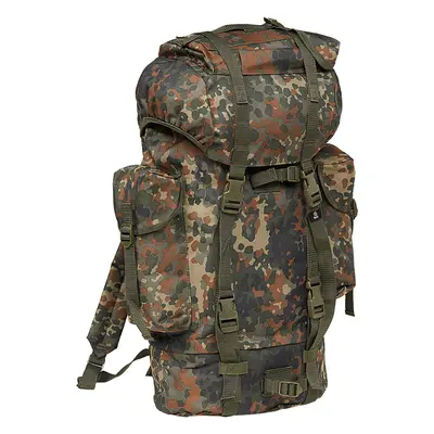 Nylon military backpack flecktarn