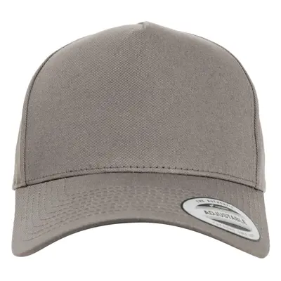 5-Panel Curved Classic Snapback Grey