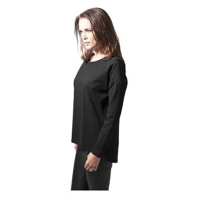 Women's Oversize Chiffon Crew blk/blk