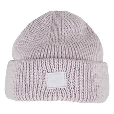 Knitted woolen hat - lilac