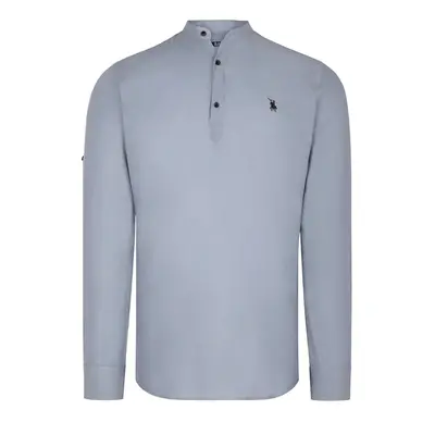 G783 DEWBERRY JUDGE COLLAR MEN'S SHIRT-GREY