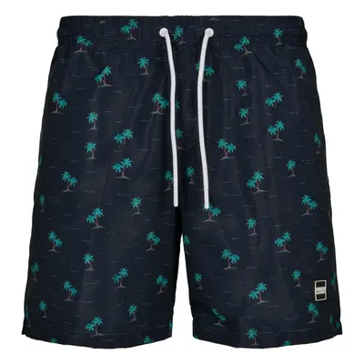 Pattern Swim Shorts Island Aop