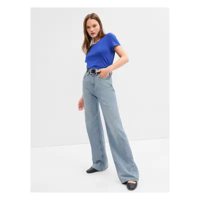 GAP Wide-Leg High Rise Jeans - Women's