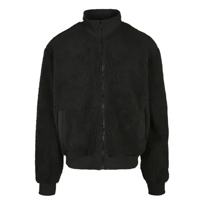 Sherpa Jacket Boxy Black