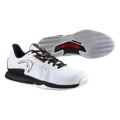 Head Sprint Pro 3.5 Clay White/Black Men's Tennis Shoes EUR 40.5