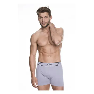 Charcoal gray boxer shorts