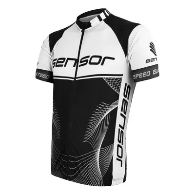 Men's Jersey Sensor Cyklo Team Up Black/White