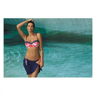 Swimwear Marina Blu Scuro M-290 navy blue-red (118) As in the picture