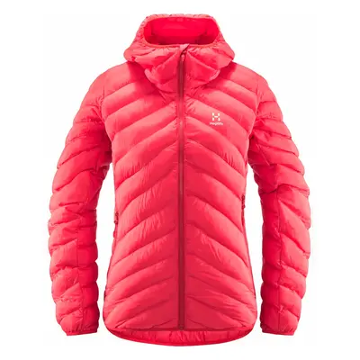 Women's jacket Haglöfs Sarna Mimic hood W red,M