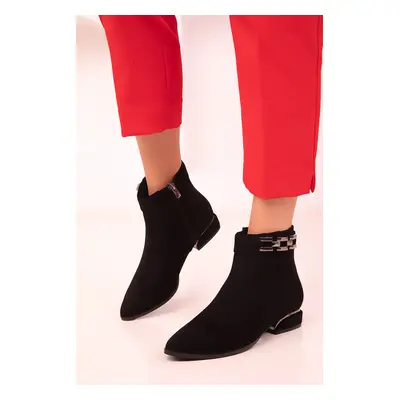 Soho Black Suede Women's Boots & Booties