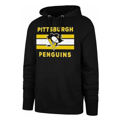 Men's Sweatshirt Brand NHL Pittsburgh Penguins BURNSIDE Pullover Hood