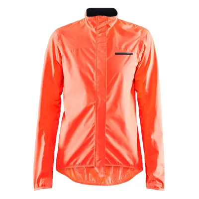 Women's Craft Empire Rain Cycling Jacket - Orange