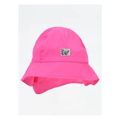 Yoclub Kids's Girls' Summer Hat With Neck Protection CLE-0121G-0800