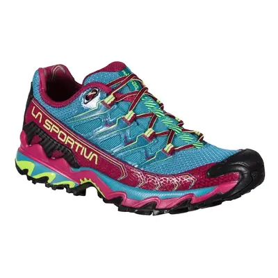 Women's Running Shoes La Sportiva Ultra Raptor II Woman Red Plum/Topaz