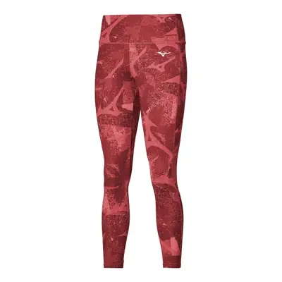 Mizuno Women's Alpha Graphic 7/8 Tight Tea Rose, Leggings