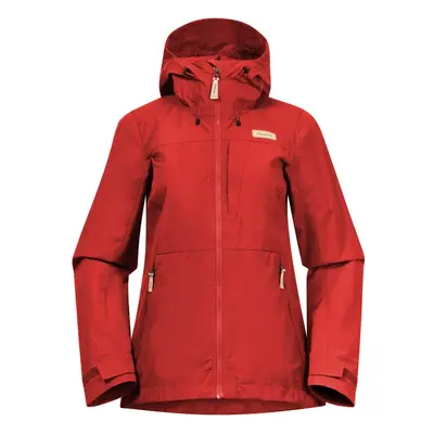 Women's Jacket Bergans Nordmarka Leaf Light Wind Dark Brick