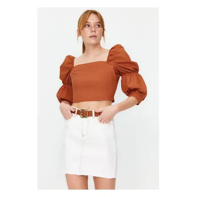 Női top Trendyol Ruffle detailed