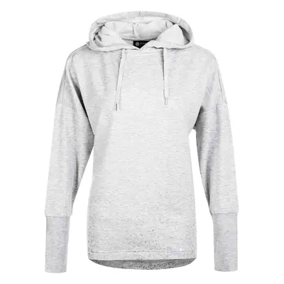 Women's Endurance Sweatshirt Athlecia Nodia Printed Hoody Light Grey