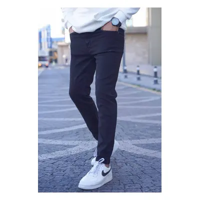 Madmext Black Skinny Fit Jeans T6315