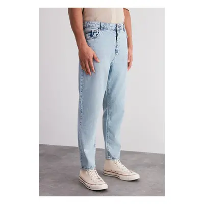 Trendyol Blue Loose Fit Jeans Wide Denim Trousers