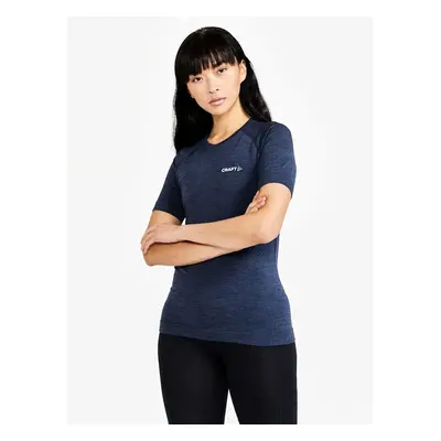 Women's T-Shirt Craft Core Dry Active Comfort SS Navy Blue