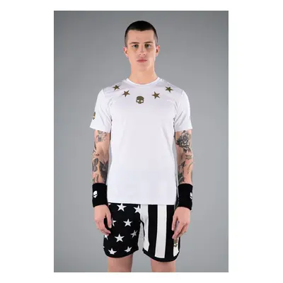 Men's T-Shirt Hydrogen Star Tech Tee White/Gold