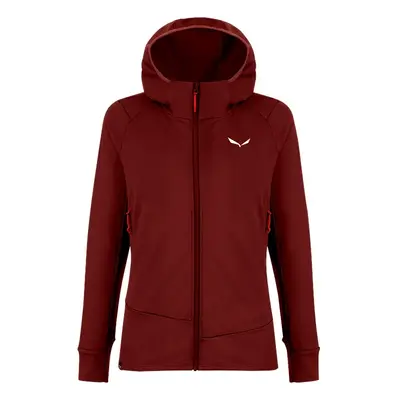 Women's jacket Salewa Puez polarlite hooded Syrah