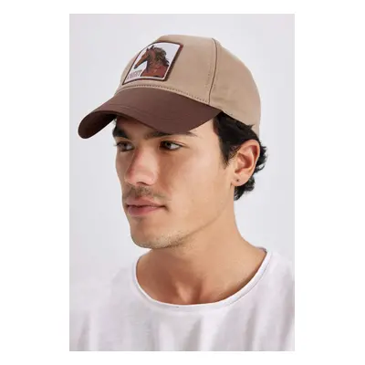 DEFACTO Men Embroidered Cotton Cap Hat