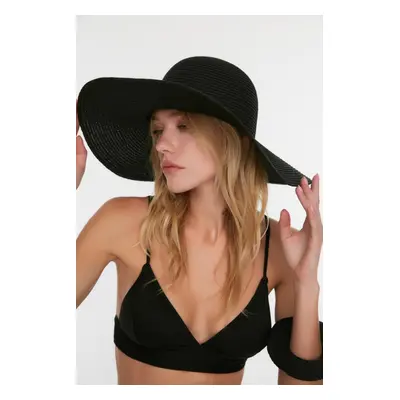 Trendyol Women's Black Straw Hat