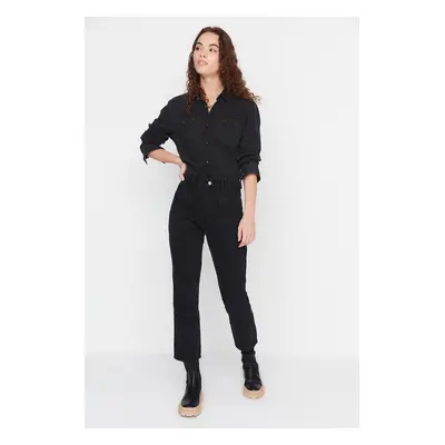 Trendyol Jeans - Schwarz - Egyenes