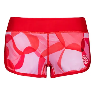 Women's Shorts BIDI BADU Elani Tech In Shorts Red/Orange