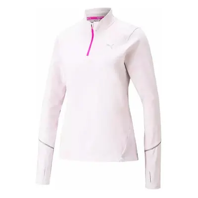 Puma Run 5K Knit 1/2 Zip Lavender Fog Women's Sweatshirt